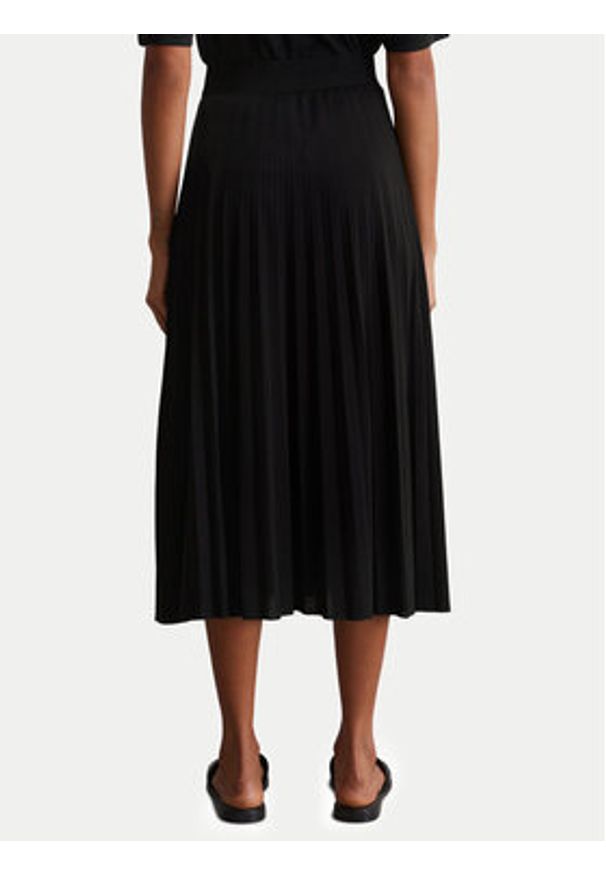 Marc O'Polo Spódnica plisowana 506 2123 18017 Czarny Regular Fit. Kolor: czarny. Materiał: lyocell