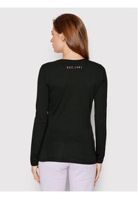 Guess Bluzka W2YI36 J1311 Czarny Slim Fit. Kolor: czarny. Materiał: bawełna #5
