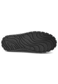 Czarne Sneakersy Lemar Codzienne Buty Damskie. Okazja: na co dzień. Zapięcie: sznurówki. Kolor: czarny. Materiał: materiał, skóra. Szerokość cholewki: normalna #8