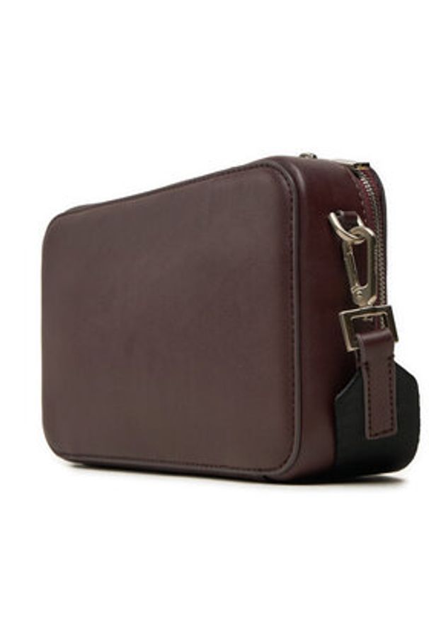 Calvin Klein Saszetka Ck Sleek Camera Bag K50K512750 Brązowy. Kolor: brązowy. Materiał: skóra