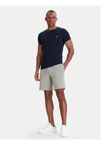 Emporio Armani Underwear T-Shirt EM000375 AF18891 UB102 Granatowy Slim Fit. Kolor: niebieski. Materiał: bawełna #3