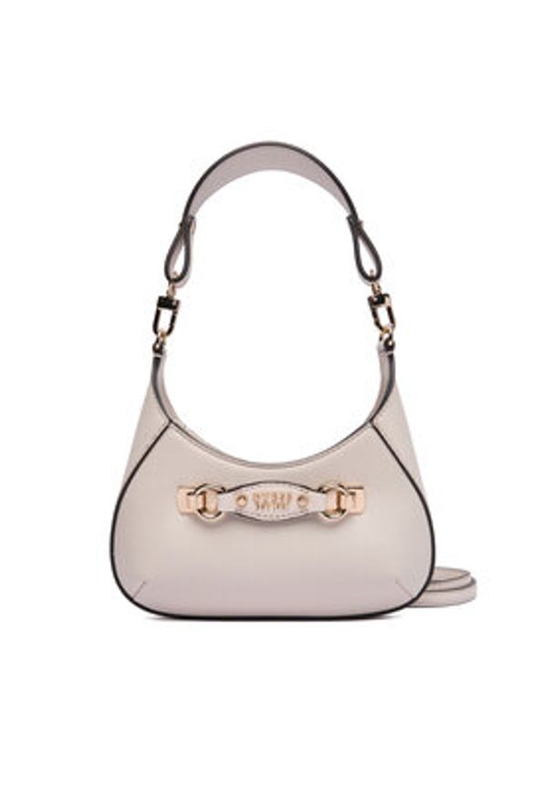 Guess Torebka Mimina Mini HWBG80 15720 Biały. Kolor: biały. Materiał: skórzane