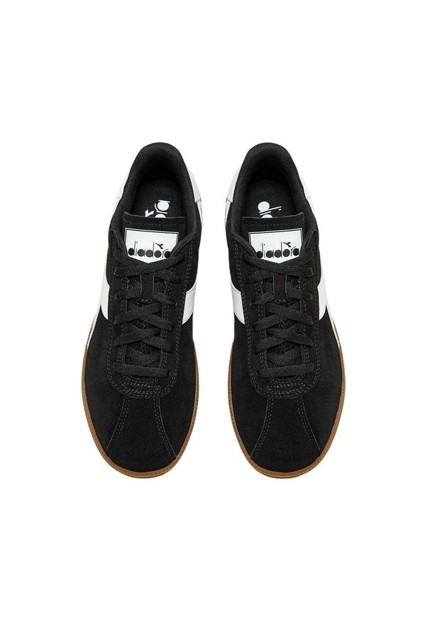 Sneakersy Diadora Tokyo. Kolor: czarny. Materiał: zamsz, skóra