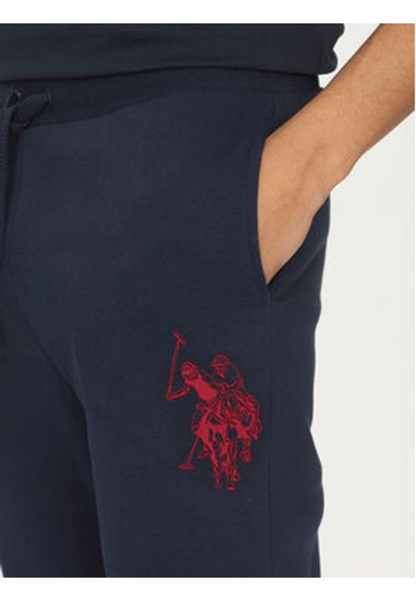 U.S. Polo Assn. Spodnie dresowe MUP2038 Granatowy Regular Fit. Kolor: niebieski. Materiał: bawełna