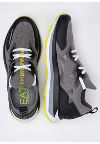 Sneakersy męskie szare EA7 Emporio Armani X8X113 XK269 Q702. Okazja: na co dzień, na spacer, do pracy. Kolor: szary. Sport: turystyka piesza #2