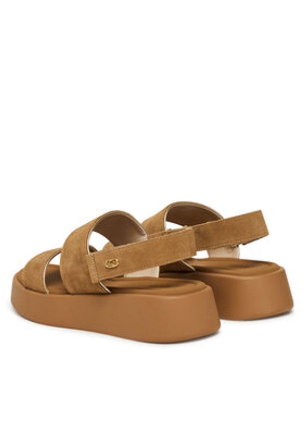 Liu Jo Sandały Amber 01 SA5187 PX002 Brązowy. Kolor: brązowy. Materiał: zamsz, skóra