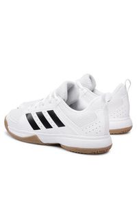 Adidas - adidas Buty halowe Ligra 7 Kids FZ4680 Biały. Kolor: biały. Materiał: materiał