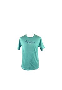 Koszulka Pepe Jeans Eggo. Kolor: zielony