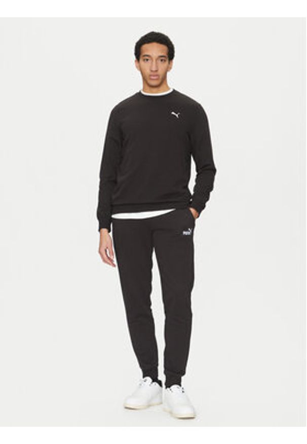 Puma Bluza Ess 682568 Czarny Regular Fit. Kolor: czarny. Materiał: bawełna