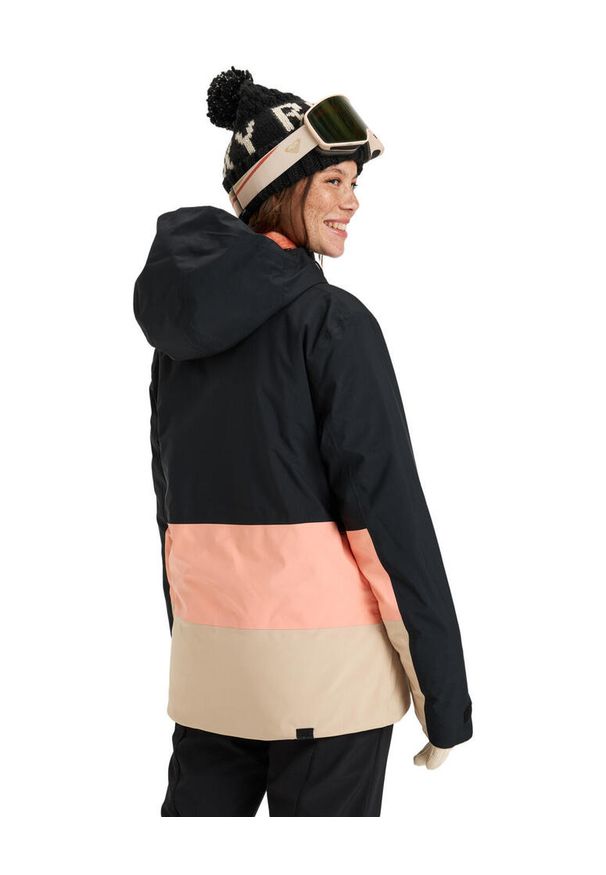 Roxy - Kurtka śnieżna dla Kobiety PEAKSIDE Czarny. Kolor: czarny. Sezon: zima. Sport: narciarstwo