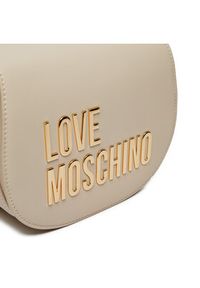 Love Moschino - LOVE MOSCHINO Torebka JC4194PP1LKD0110 Écru. Materiał: skórzane #4