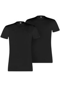 Koszulka męska Puma Basic 2p Crew Tee. Kolor: wielokolorowy, czarny, szary