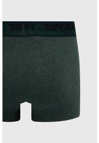 Superdry bokserki (2-pack) męskie kolor zielony. Kolor: zielony. Materiał: bawełna #4