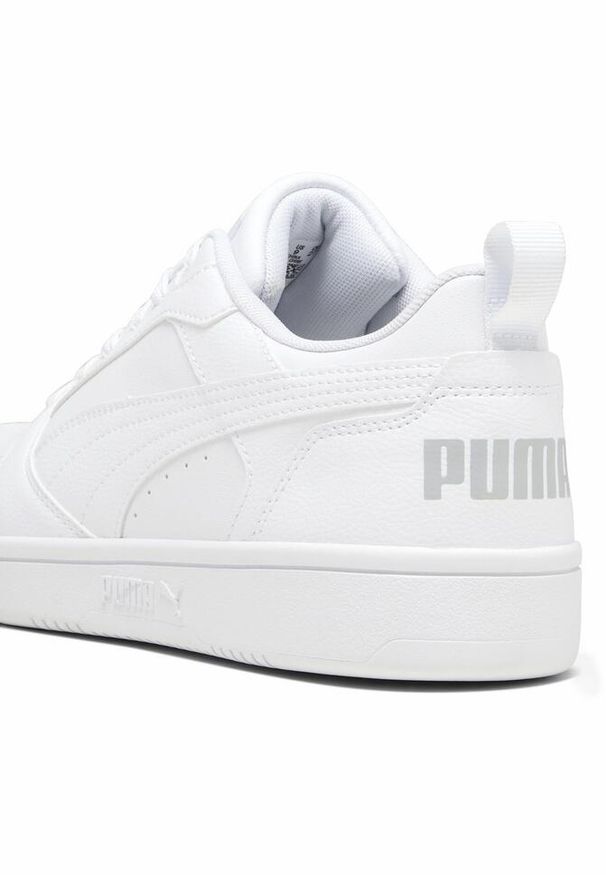Puma - Buty do chodzenia męskie PUMA Rebound V6 Low. Zapięcie: sznurówki. Kolor: biały, wielokolorowy, szary. Materiał: syntetyk, materiał. Szerokość cholewki: normalna. Sport: turystyka piesza