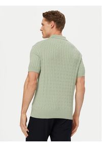 TOMMY HILFIGER - Tommy Hilfiger Polo MW0MW42788 Zielony jasny Regular Fit. Typ kołnierza: polo. Kolor: zielony. Materiał: bawełna #2