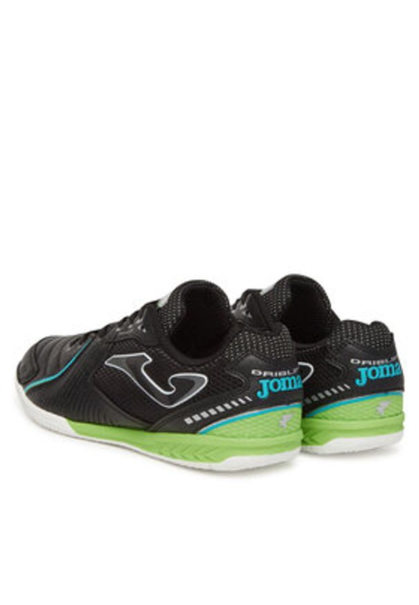 Joma Buty do piłki nożnej Dribling 2501 DRIS2501IN Czarny. Kolor: czarny. Materiał: skóra