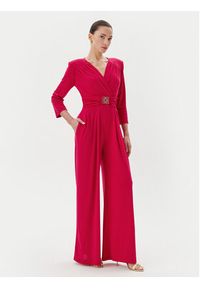Rinascimento Kombinezon CFC0123772003 Różowy Regular Fit. Kolor: różowy. Materiał: syntetyk