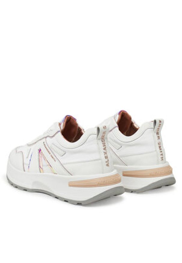 Alexander Smith Sneakersy Liverpool ASBBLPW 2163 Biały. Kolor: biały. Materiał: zamsz, skóra