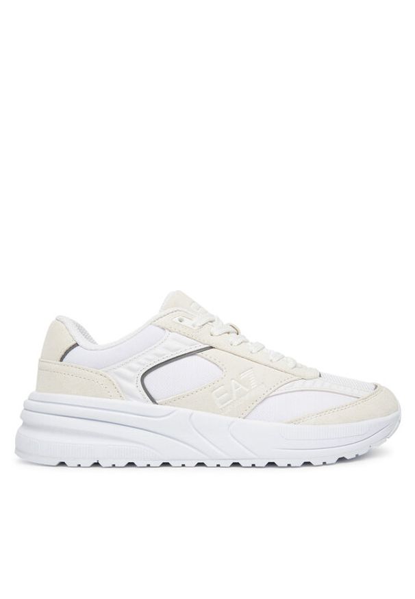 EA7 Emporio Armani Sneakersy 7X000359 AF19081 M0032 Biały. Kolor: biały. Materiał: materiał