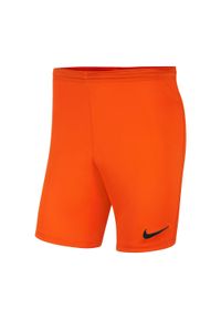 Spodnie treningowe męskie Nike Dry Park Iii. Kolor: pomarańczowy, czarny, żółty, wielokolorowy. Długość: krótkie