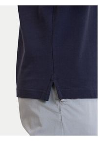Napapijri Polo E-Small Box NP0A88TQ Granatowy Relaxed Fit. Typ kołnierza: polo. Kolor: niebieski. Materiał: bawełna #4