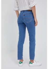 Lee jeansy ELLY MID LEXI damskie medium waist. Kolor: niebieski #3