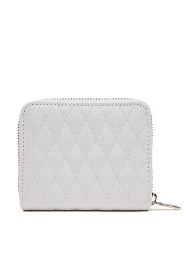 Guess Mały Portfel Damski SWGG96 26137 Biały. Kolor: biały. Materiał: skóra