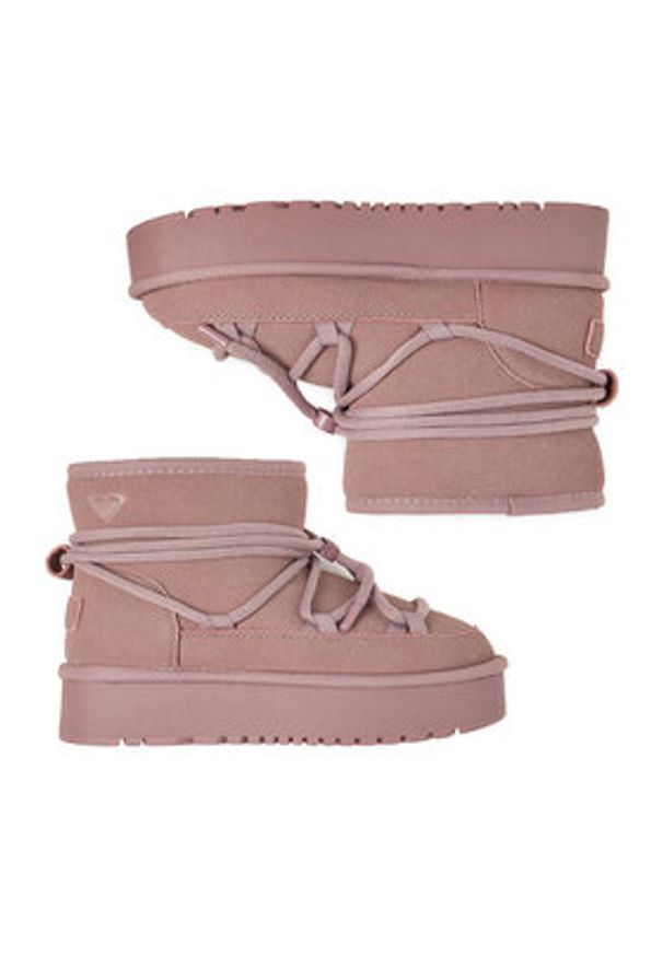 Roxy Śniegowce CEO-HDR2503-3 Różowy. Kolor: różowy. Materiał: materiał