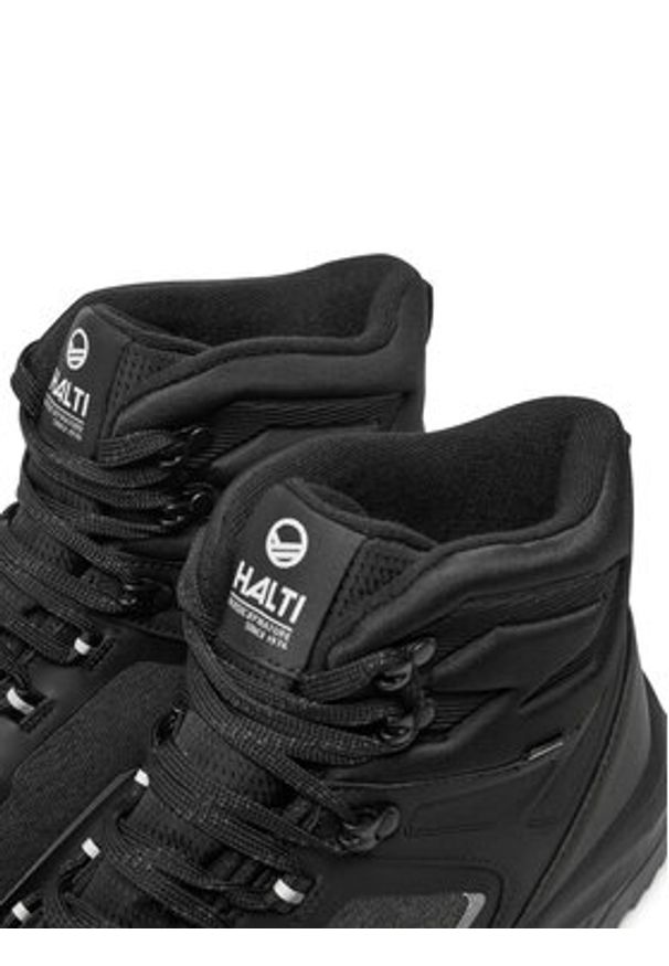 Halti Trekkingi Kiril Mid DX M Walking 054-2934 Czarny. Kolor: czarny. Materiał: materiał. Sport: turystyka piesza