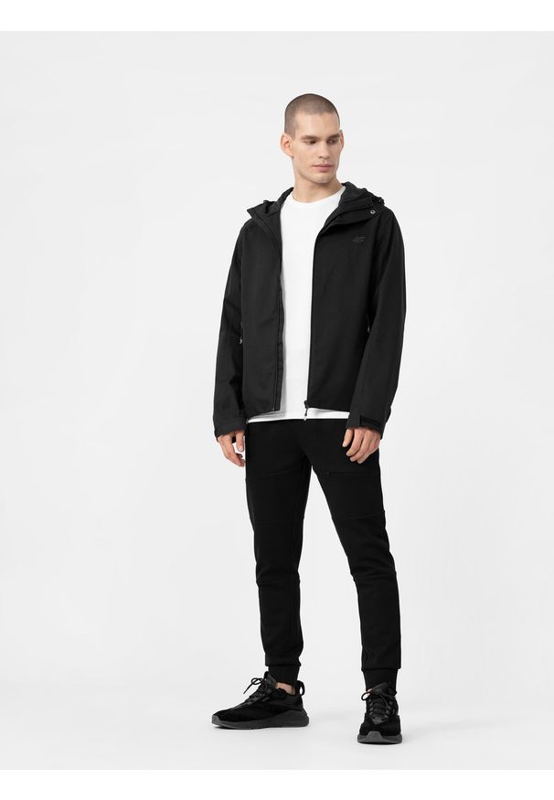 4f - Kurtka miejska membrana 5 000 męska. Kolor: czarny. Materiał: materiał