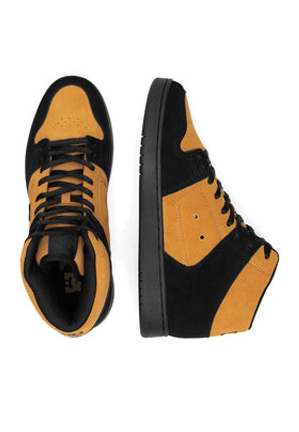 DC Sneakersy MANTECA 4 HI S ADYS100791-XKKC Pomarańczowy. Kolor: pomarańczowy. Materiał: skóra, zamsz