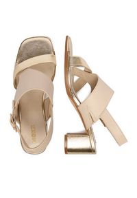 MEXX Sandały EO-WS1161-03 Beżowy. Kolor: beżowy. Materiał: skóra #6
