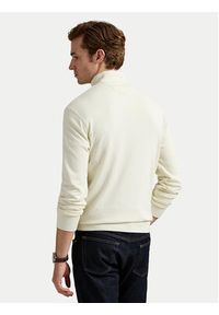 Polo Ralph Lauren Bluza 710812963057 Écru Regular Fit. Typ kołnierza: polo. Kolor: kremowy. Materiał: bawełna #3