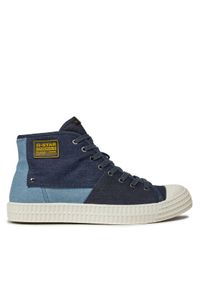 G-Star RAW - G-Star Raw Trampki Rovulc III Mid Dnm 2342 001730 Granatowy. Kolor: niebieski. Materiał: materiał