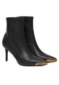 Versace Jeans Couture Botki 79VA3S51 Czarny. Kolor: czarny. Materiał: skóra #4