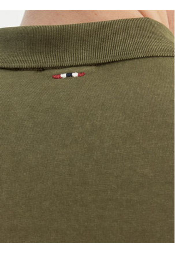 Napapijri Polo Elbas NP0A4GB4 Zielony Regular Fit. Typ kołnierza: polo. Kolor: zielony. Materiał: bawełna