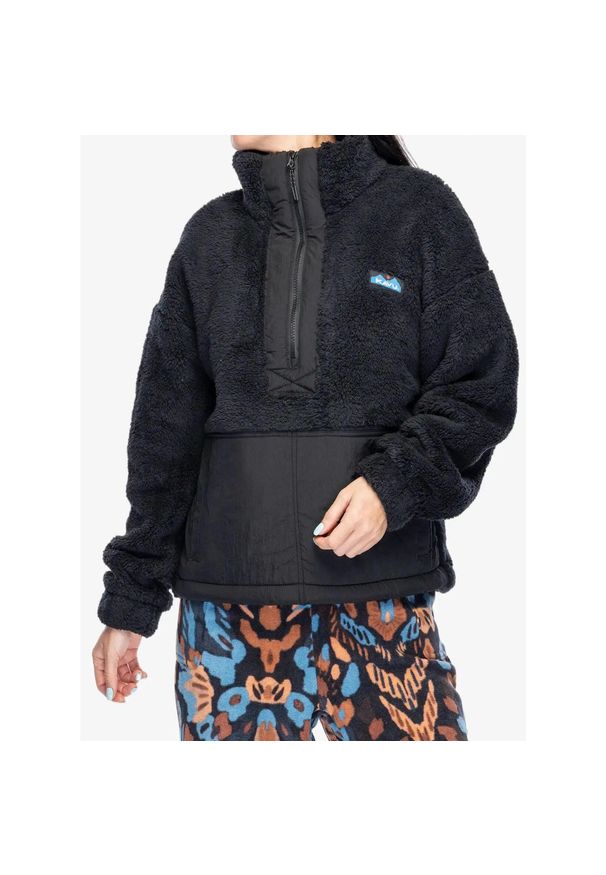 KAVU - Bluza polarowa damska Kavu Rockhaven. Kolor: czarny. Materiał: polar
