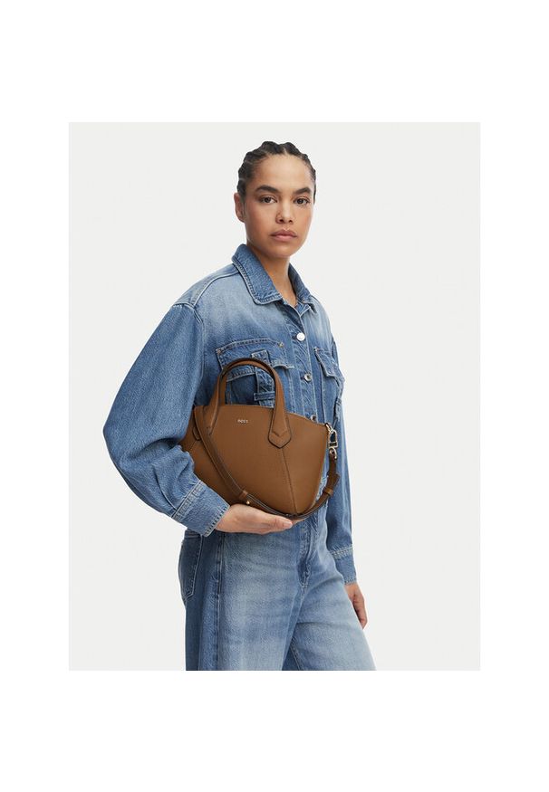 Torebka BOSS. Kolor: brązowy