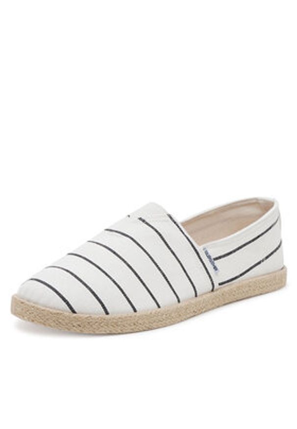 Quiksilver Espadryle WAVESTRIDE-01 Biały. Kolor: biały. Materiał: materiał