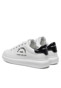 Karl Lagerfeld - KARL LAGERFELD Sneakersy Kapri KL52539K Biały. Kolor: biały. Materiał: skóra