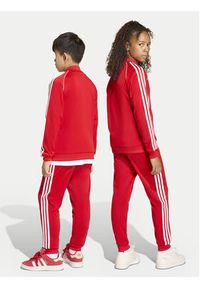 Adidas - adidas Spodnie dresowe adicolor SST KE2861 Czerwony Regular Fit. Kolor: czerwony. Materiał: syntetyk #8