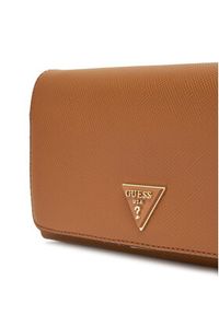 Guess Torebka Noelle II Mini HWZG96 72750 Brązowy. Kolor: brązowy. Materiał: skórzane
