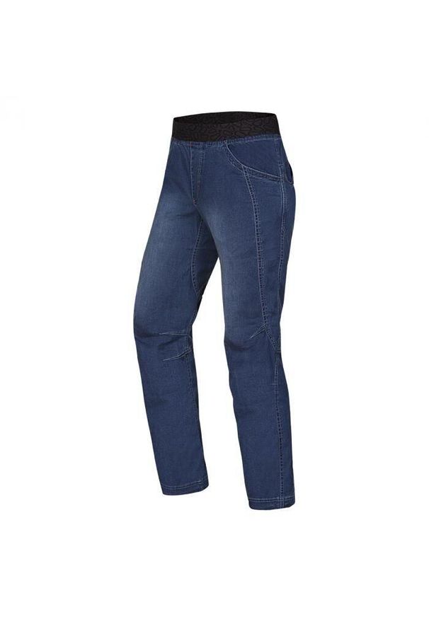 OCUN - Spodnie wspinaczkowe męskie Ocun Mania Jeans. Kolor: niebieski. Materiał: jeans