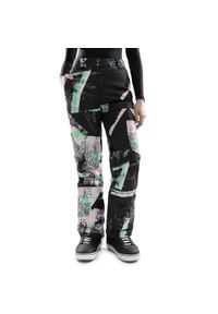 SIROKO - Spodnie snowboardowe damskie P1-W Groot. Kolor: wielokolorowy. Sezon: zima. Sport: snowboard #1