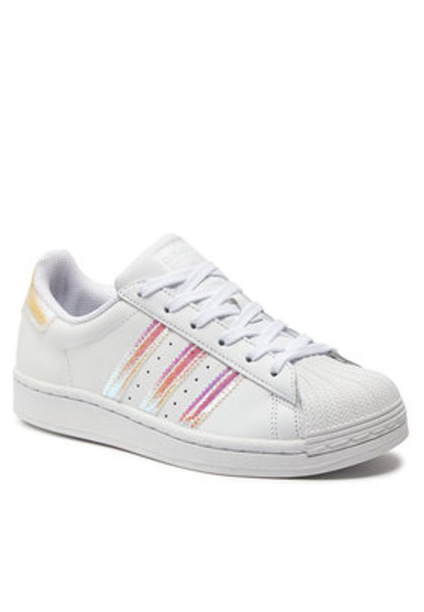 Adidas - adidas Sneakersy Superstar Shoes FV3139 Biały. Kolor: biały. Materiał: skóra. Model: Adidas Superstar