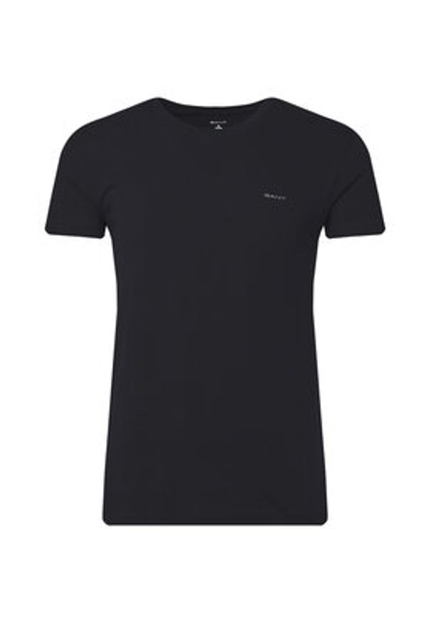 GANT - Gant Komplet t-shirtów 900012008 Czarny Regular Fit. Kolor: czarny. Materiał: bawełna