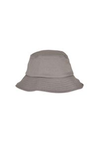 FLEXFIT - Dziecięcy bob z bawełny twill Urban Classics Flexfit. Kolor: szary. Materiał: bawełna #1