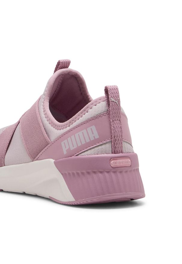 Puma - Damskie wsuwane buty do biegania SOFTRIDE Harli PUMA. Okazja: na co dzień. Zapięcie: bez zapięcia. Kolor: różowy