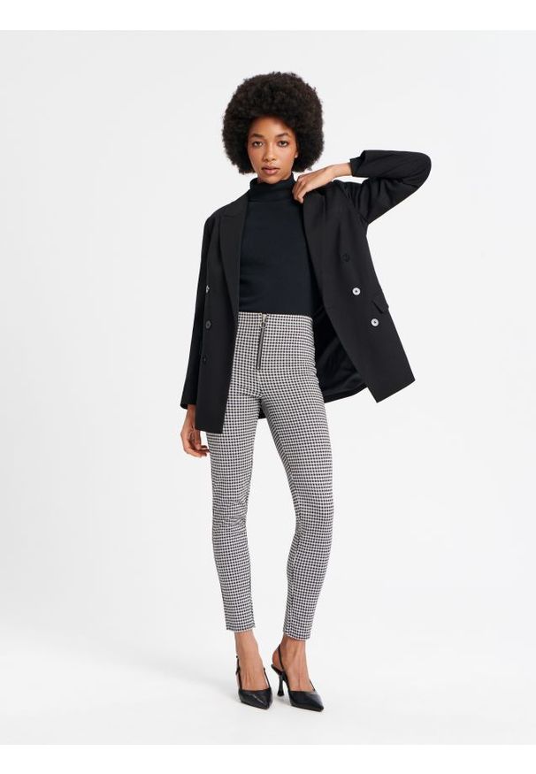 Sinsay - Spodnie skinny - wielobarwny