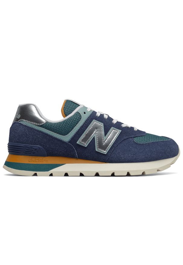 New Balance ML574DHL. Materiał: zamsz, materiał, syntetyk. Sezon: jesień. Model: New Balance 574. Sport: turystyka piesza
